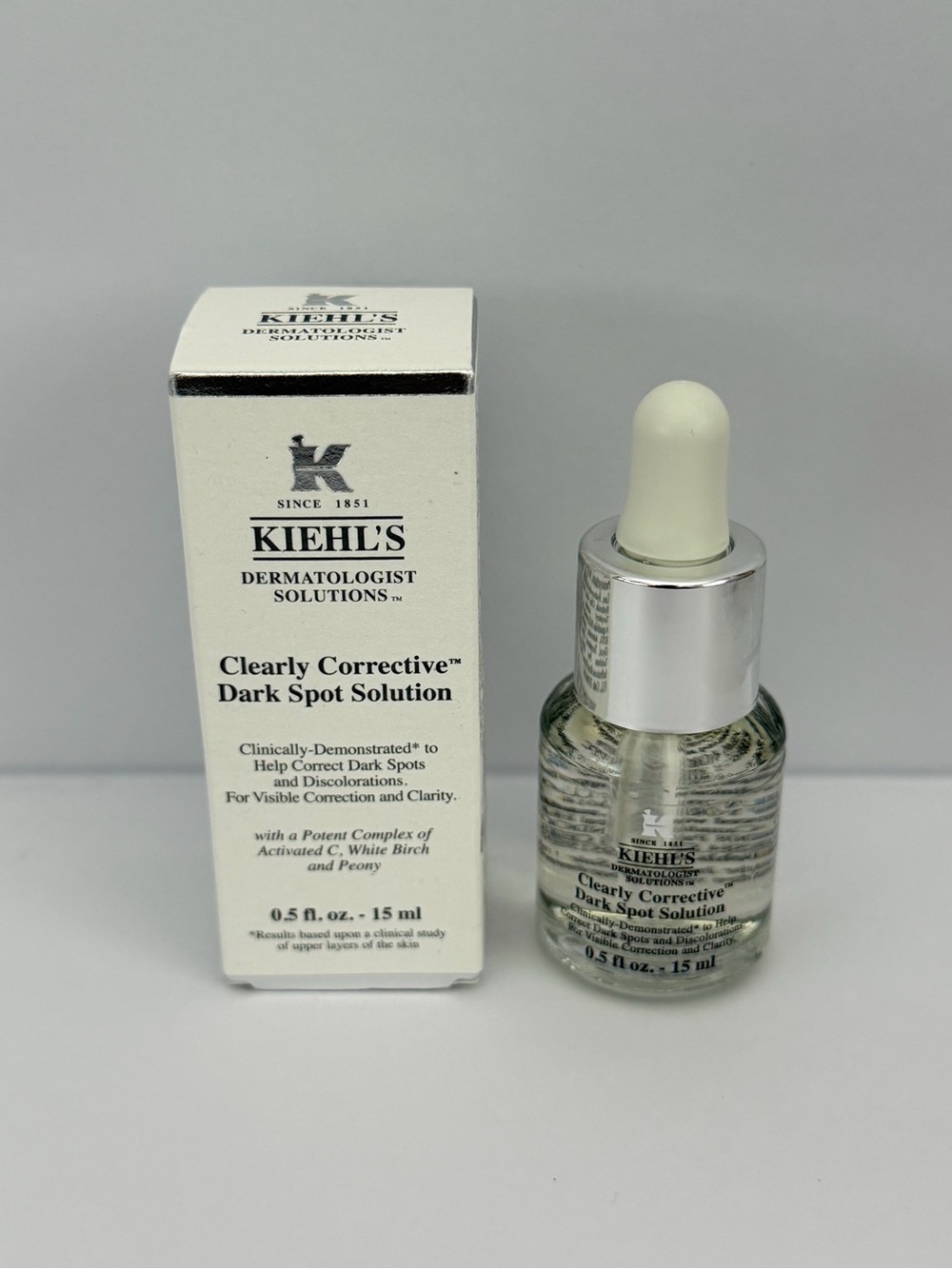 Kiehl's Clearly Corrective Dark Spot Solution 0.5 oz (NIB)